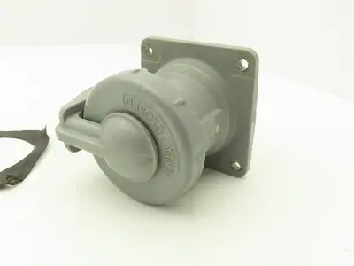 Killark Electric VR3034 Covered Plug 3-Wire 4-Pole 30A 600VAC 250VDC