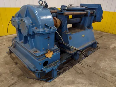 36” W X 16" ID YODER RECOILER WITH PUSH-OFF MANDREL: STOCK  #22952