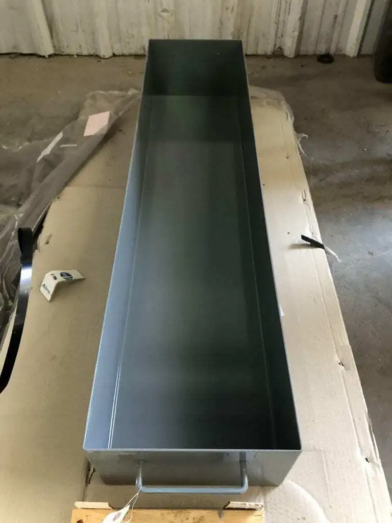 50.5″ X 12″ X 8″ Steel Storage Bin