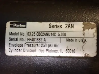 Parker Pneumatic Cylinder Lot