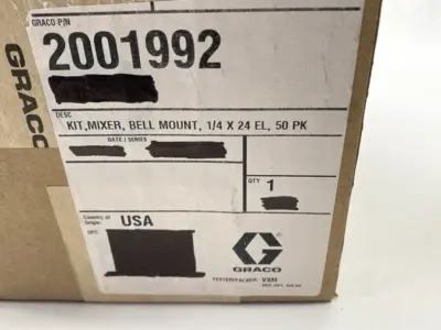 USED GRACO BELL MOUNT KIT MIXER 1/4 X 24 EL PACKAGE OF 50