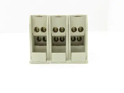 Marathon Electric EPBAP45 Power Distribution Terminal 200A 600V AC/DC Lot of 3