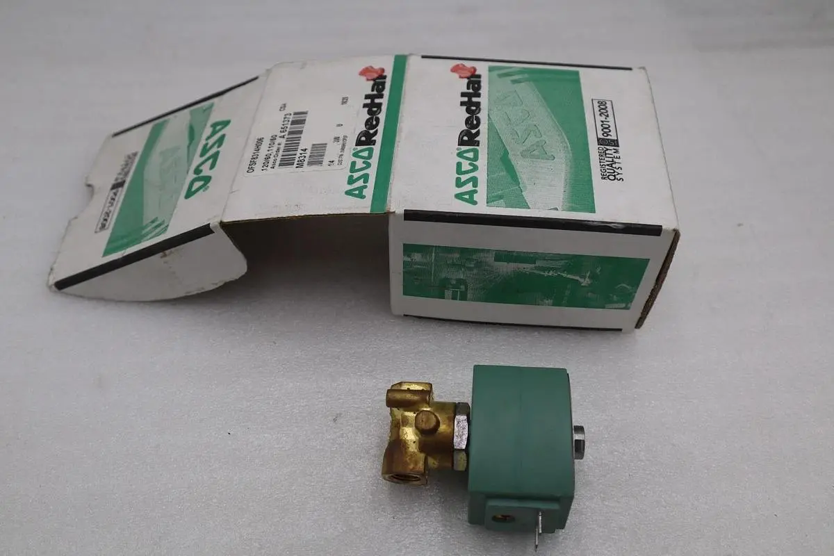 Asco OFSF8314H006 Red-hat Ii Solenoid Valve 120v-ac 1/4in NEW WITH BOX #5658A