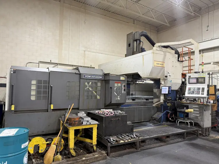 Used 2008 YCM DCV4025B Gantry Machining Centers (incld. Bridge & Double Column) Michigan US | Tramar Industries #419633