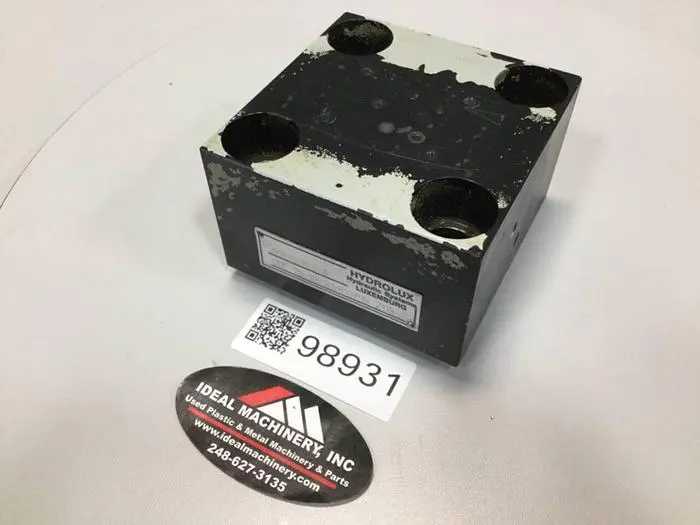 Used HYDROLUX CCE25B61WRX/P15 Z115 Valves/Fittings Michigan US | Ideal Machinery #596134