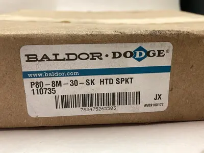 Used DODGE P80-8M-30-SK HTD SPKT Belts Ohio US | Surplus Asset Holdings #1236920
