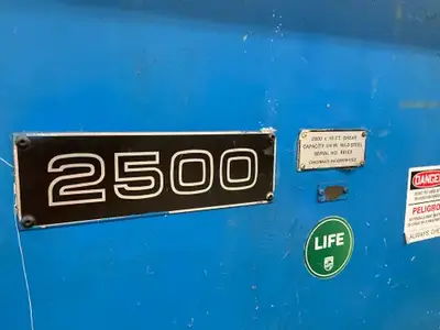 CINCINNATI-INC 2500X10FT Power Squaring Shears | Mohawk Machinery (7)
