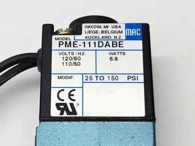 USED MAC VALVES 1AM-NRV-63A