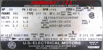SPC9156  Valve 8 x 8 HD CS Wm Meyer rotary airlock feeder