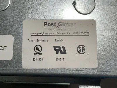 Used POST GLOVER CUDB66D02K71595812 Resistors Ohio US | HGR 24 #1272723