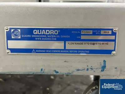 USED Wrightflow Technologies Wright Stainless Steel Lobe Pump Wash Down Duty, Model 0600 TRA10,