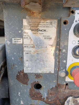 USED 2016 Skyjack SJ3219