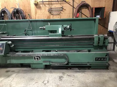 20" X 120" NARDINI GEARED HEAD ENGINE LATHE