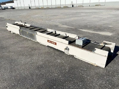 USED INFEED CONVEYOR 21 FEET LONG