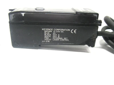 Keyence LV-21A Photoelectric Amplifier Unit 12-24 Vdc