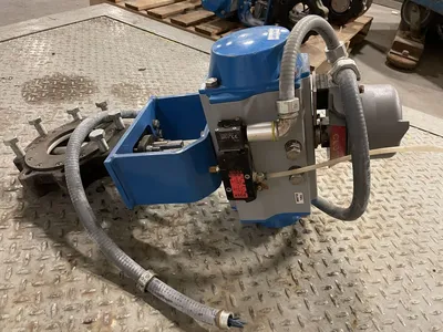 Jamesbury 4″ Pneumatic Wafer Butterfly Valve Cast Iron / SS 170/285PSI