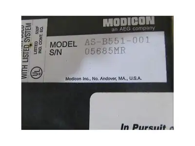 AEG Modicon AS-B55A-001 Module