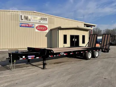 New | in-Stock 2027 PITTS TA20 Lowboy Trailers Tennessee US | LMI Tennessee LLC #1504893