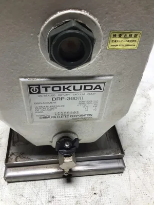 Tokuda DRP-360 Oil-Rotary Vacuum Pump 0.75Kw 3ph