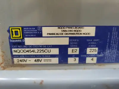 USED SQUARE D NQOD454L225CU