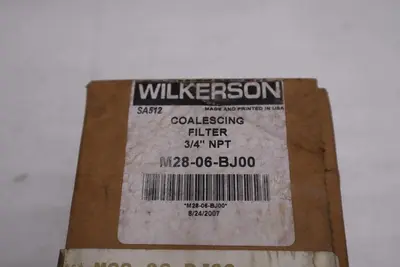 Wilkerson M28-06-BJ00 COALESCING FILTER 3/4" NPT - STOCK GF367
