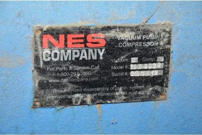 NES MODEL 2BE 42 2BE3426-2BY3-3 SINGLE STAGE VACUUM PUMP