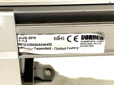 Used Dorner 2200 Series, 62M060ES411FN Motor Belt Conveyors Michigan US | Maverick Industrial Sales #1400718