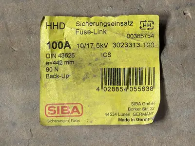 New | in-Stock SIBA 3023313.100 Misc Electrical & Power Parts British Columbia CA | Lenmark #1438904