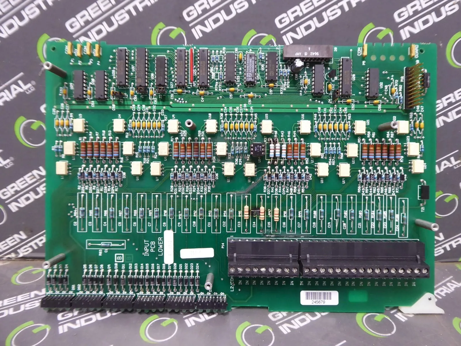 Barber Colman A-13894-1 Lower Input Card MACO 6000 Used