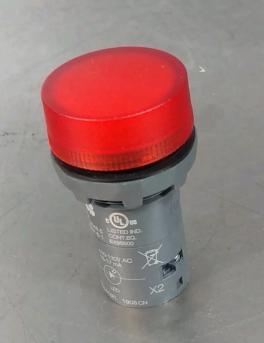 *19 ABB CL2-513R push button switch Indicator light Loc4D33