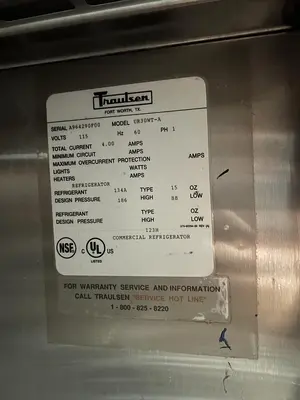 Used TRAULSEN UR30WT-A Display Refrigerators Florida US | BAM Discount Restaurant Equipment #1390524