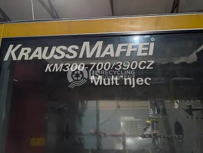 Used 2005 KRAUSS MAFFEI KM 300-700-390 CZ MULTINJECT 2-COMPONENT INJECTION MOLDER Injection Molding Machines Indiana US | US Recycling Equipment #1276795