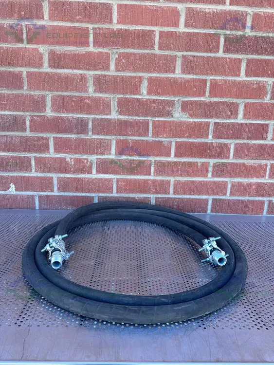 Used STEAM KING 205MB 1" 2 WIRE BRAID 250 PSI 232" FLEXIBLE HOSE W/ 1" NPT FITTINGS Hoses | Equipment Lab #486752