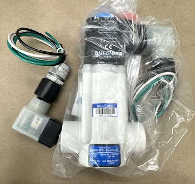 NEW Plast-O-Matic EASYMT2V12W24-PP/120VAC