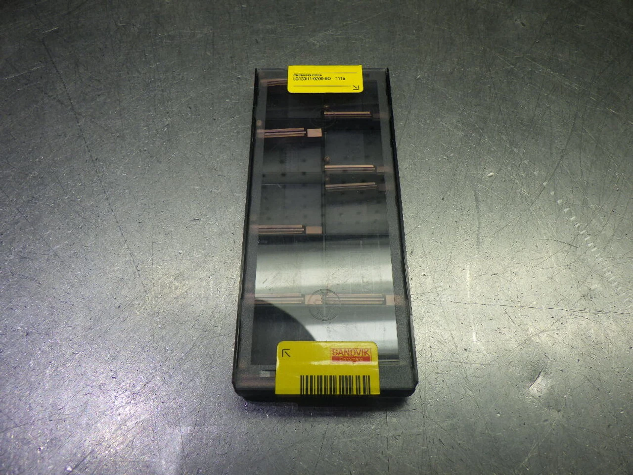 Sandvik Carbide Grooving/Parting Inserts QTY10 LG123H1-0200-R0 1115 (LOC1153A)