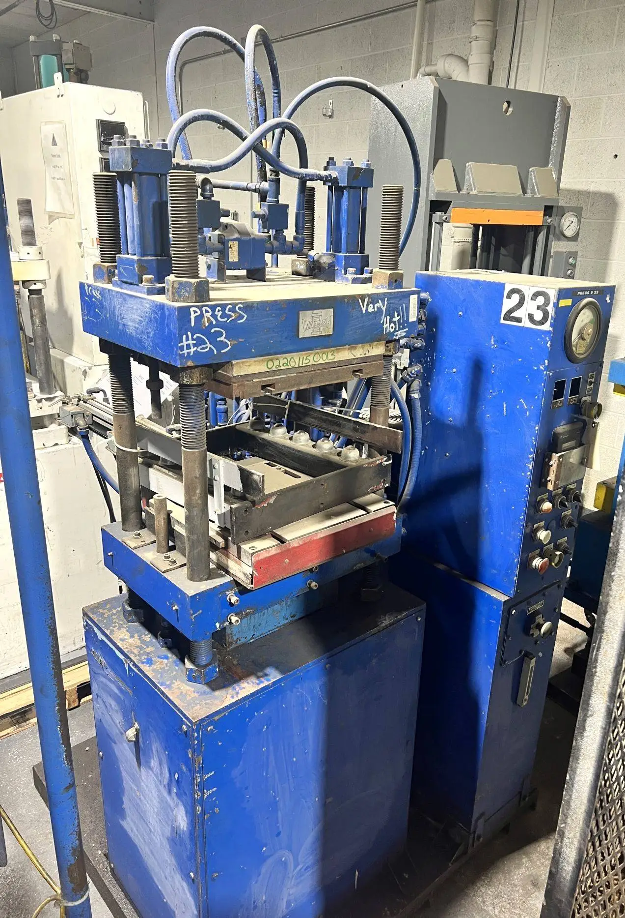 USED 1985 WABASH WABASH 50-1515-2PTMAC PRESS