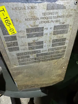 USED 2001 INDUSTRIAL PROCESS EQUIPMENT CORP. 30 GALLON