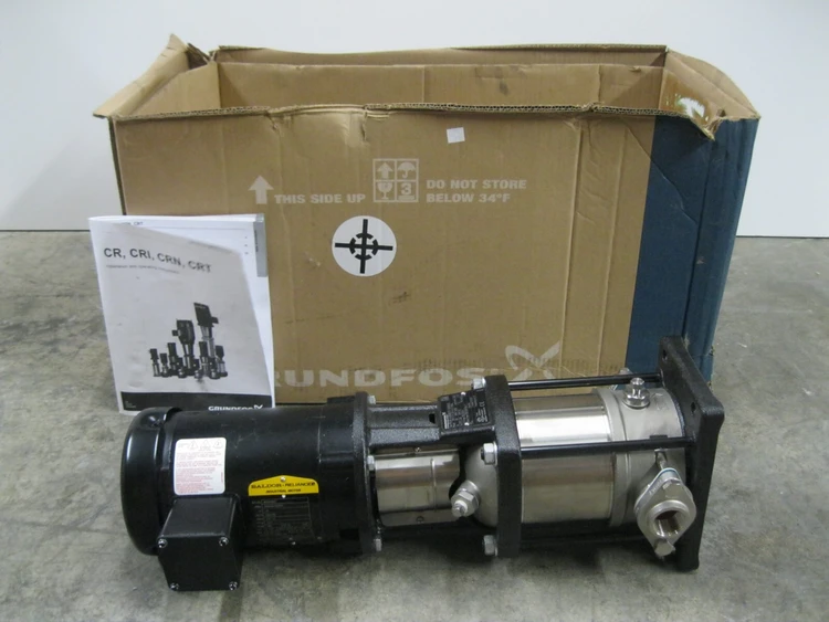 New | in-Stock Grundfos CRI1-7 A-CA-A-E-HQQE Pumps New Hampshire US | Bitter End Trading #1125331