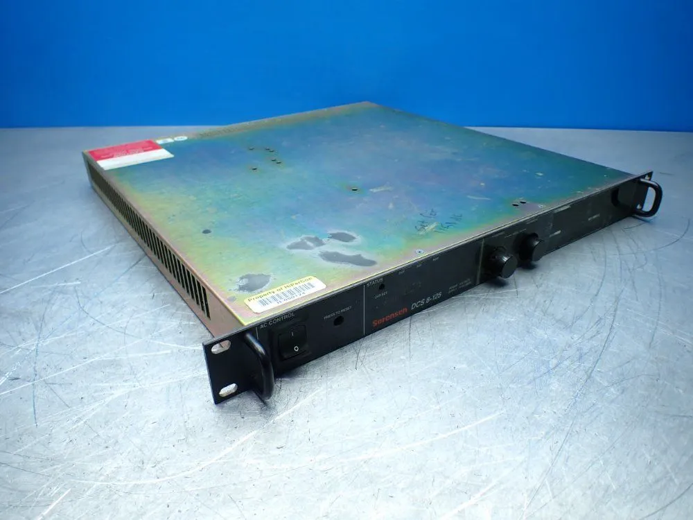 Used SORENSEN DCS8125 DC Power Supplies Ohio US | HGR 24 #933839