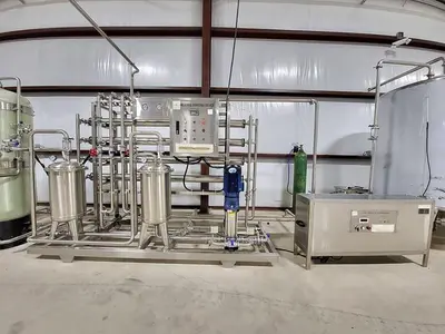 Filling Line, Bottles, Blow Molder, Filler/Rinser/Capper, Wrapper #A744851