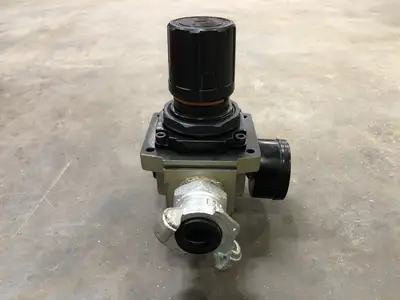 Solenoid Valve w/ 150 psi Pressure Gauge