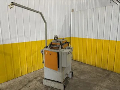 10" x .130" DURANT JACO MODEL #VS-MD-10 POWERED COIL STRAIGHTENER: STOCK #23071