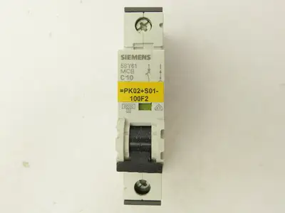 Siemens 5SY6110-7 Circuit Breaker 10A Lot of 13