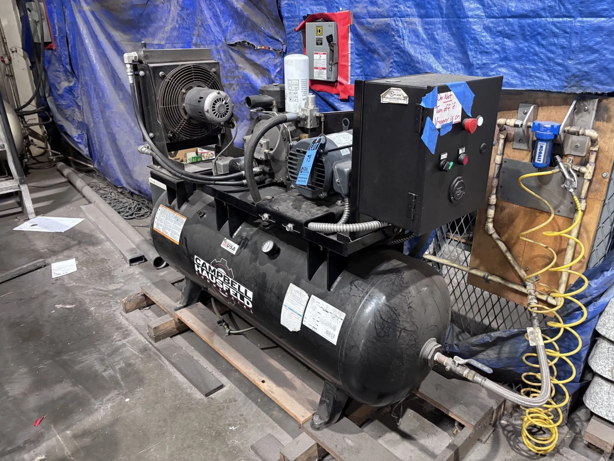 Used 2014 CAMPBELL HAUSFELD 0 Tank Mounted Air Compressors Ohio US | Mohawk Machinery #1455532