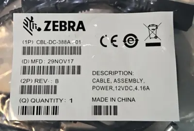 Zebra CRD-MC5X-RCHG1-01 USB Charging Cradle with Spare Battery (BIN1.3.2)