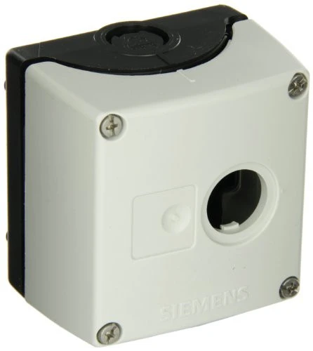 Siemens 3SB3801-0AA3 Empty Enclosure, Molded Plastic [New]