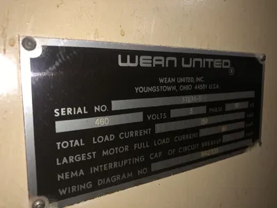USED 1981 WARCO WARCO SC2-600-96-48 PRESS