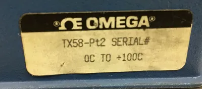 OMEGA ENGINEERING INC. TX58-PT2 RDT TRANSMITTER 3D-7