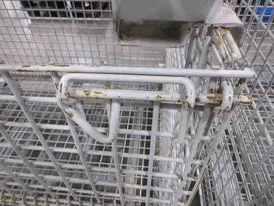 U-LINE, COLLAPSIBLE, WIRE CONTAINERS