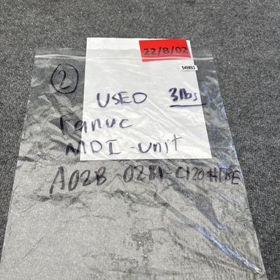 Used FANUC A02B–0281–C120 #TBE Misc Industrial Equipment California US | Davliegogo LLC #1729785